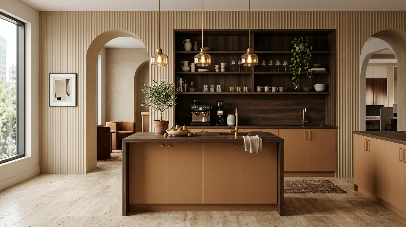 Joy Collection pantry in Cappuccino